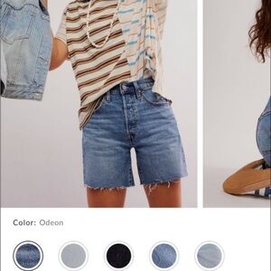 Levi's Women's Jean Shorts - Odeon Blue